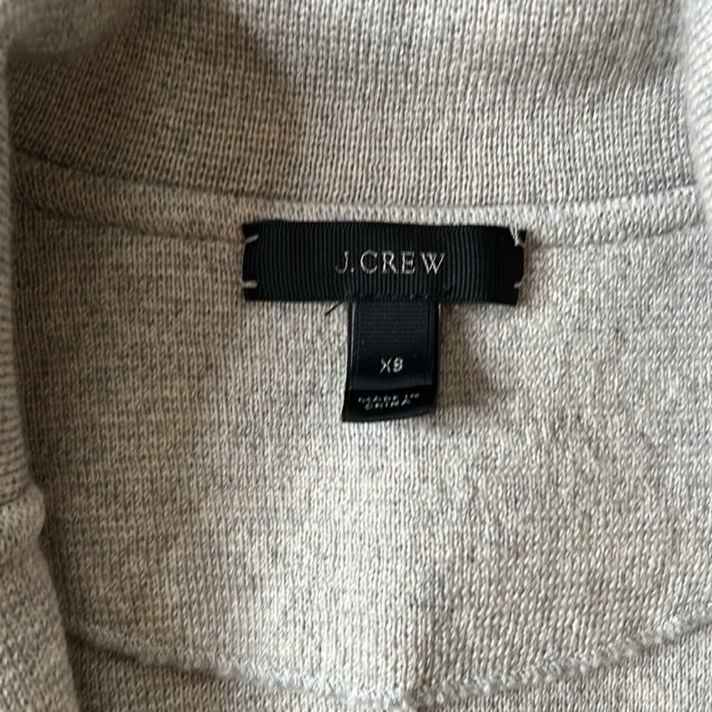 ❌SOLD❌J.Crew size XS merino wool Women's Gray Blazer Jacket - Picture 6 of 10